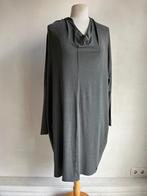 oska jurk maat 3 grijs groen, Kleding | Dames, Jurken, Verzenden, Maat 42/44 (L), Zo goed als nieuw, Grijs