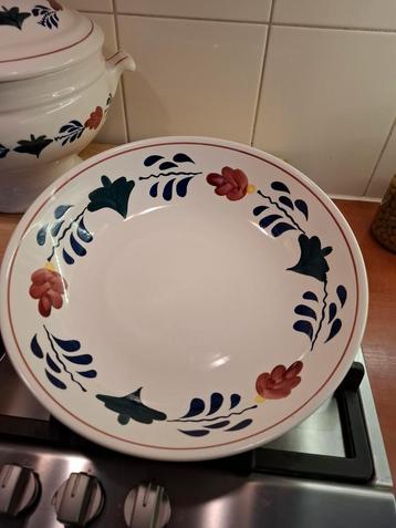  Boeren bont Villeroy & Boch Serveerschaal beschikbaar voor biedingen