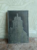 Oude persplaat stadhuis, Ophalen of Verzenden, Onbekend