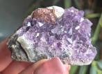 Amethist met calciet, Ophalen of Verzenden, Mineraal