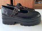 Super leuke zwarte GOTHIC bandjes schoenen Maat 41 NIEUW!!!, Ophalen of Verzenden, Nieuw, Zwart