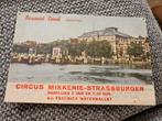 Circus Mikkenie  Carré, Amsterdam, Verzamelen, Ansichtkaarten | Nederland, Ophalen of Verzenden, Voor 1920, Gelopen