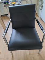 Mooie fauteuil, Huis en Inrichting, Stoelen, Ophalen of Verzenden, Gebruikt, Zwart, Eén