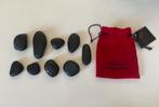 Hot rocks massage stones set van 9 stuks, Ophalen, Gebruikt, Hotstone