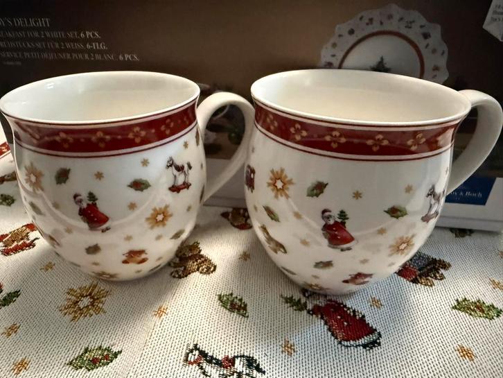 2x Beker met oor Villeroy & Boch Toy's Delight 0,34L, Huis en Inrichting, Keuken | Servies, Ophalen of Verzenden