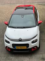 Citroën C3 2017 1.2 PureTech 82pk Blanc Banquisse/Rouge Aden, Auto's, Electronic Stability Program (ESP), 1199 cc, 82 pk, 450 kg