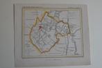 UITGEEST PLATTEGROND GEMEENTE 1867 Kuiper Atlas Litho E51, Boeken, Atlassen en Landkaarten, Gelezen, J. Kuyper, Verzenden, Landkaart