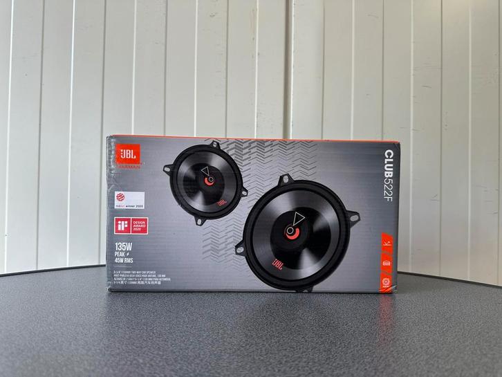 JBL Club 522F - Autospeakers - Ø 13 cm - 2-weg Coaxiaal, Auto diversen, Autospeakers, Zo goed als nieuw, Ophalen of Verzenden