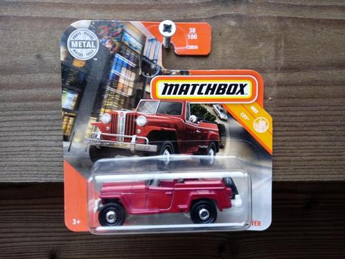 Willy's Jeepster '48 Matchbox, Hobby en Vrije tijd, Modelauto's | Overige schalen, Nieuw, Auto, Ophalen
