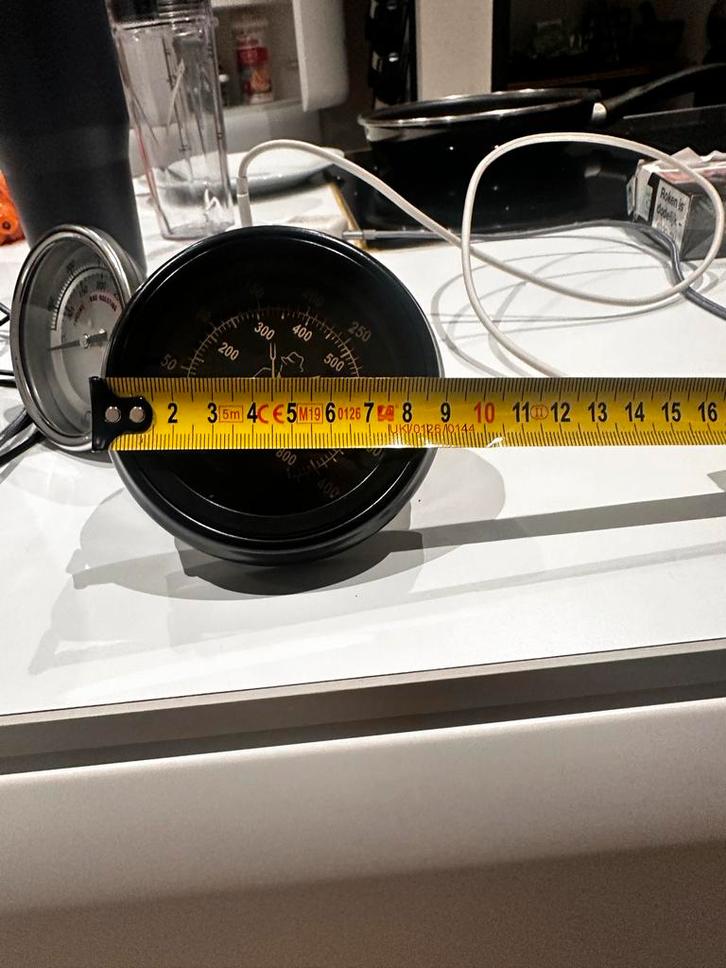 BBQ Thermometer - Rook Thermometer, Tuin en Terras, Barbecue-accessoires, Nieuw, Ophalen of Verzenden