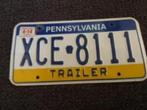 Kentekenplaat licenseplate Pennsylvania 2 USA, Verzamelen, Automerken, Motoren en Formule 1, Verzenden, Gebruikt, Auto's