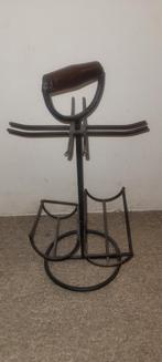 Wijnfles rek, Ophalen of Verzenden, Metaal, Minder dan 50 cm, Minder dan 5 flessen