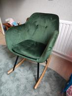 Nieuwe schommelstoel donkergroen modern, Huis en Inrichting, Ophalen, Minder dan 75 cm, Nieuw, 50 tot 75 cm