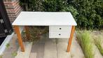 Leuk wit bureau 110x55x75, Ophalen, Gebruikt, Bureau
