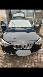 BMW 1-Serie 116i 136PK 2014 Zwart, Auto's, 1-Serie, Metallic lak, 4 cilinders, 4 stoelen