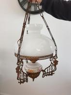 Te koop antieke koperen hanglamp, Antiek en Kunst, Ophalen