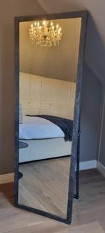 ZGAN grote RIVIERA MAISON spiegel 60x180cm grijs metaal, Huis en Inrichting, Woonaccessoires | Spiegels, Ophalen, Zo goed als nieuw