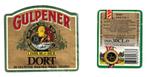 Bieretiket  Gulpener Dort  thte  05-90 statiegeld 15 ct, Verzamelen, Ophalen of Verzenden, Gebruikt, Overige typen, Overige merken