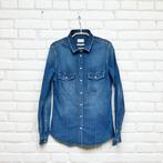 Esprit Overhemd Maat M Blauw Denim Look Western Style, Maat 38/40 (M), E, E, Esprit