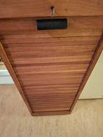 Prachtige vintage eiken Rolluikkast / Archiefkast, Ophalen, Minder dan 50 cm, Gebruikt, 5 laden of meer