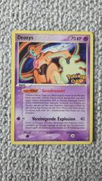 pokemon promo deoxys pokemon day jaar 2005, Ophalen of Verzenden, Zo goed als nieuw, Losse kaart, Foil