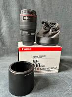 Canon EF 100mm 2.8L Macro, Audio, Tv en Foto, Fotografie | Lenzen en Objectieven, Zo goed als nieuw, Ophalen
