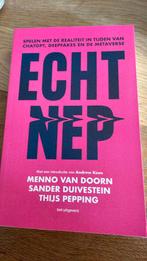Menno Van Doorn - Echt nep, Menno Van Doorn; Thijs Pepping; Sander Duivestein, Maatschappij en Samenleving, Nieuw, Ophalen of Verzenden