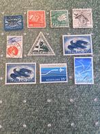 Verzameling luchtpostzegels Nederland, Na 1940, Verzenden, Gestempeld