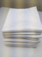 Vintage Servetten - Mooie Stoffen Servetten damast 60 bij 60, Ophalen of Verzenden, Gebruikt, Wit, Overige typen