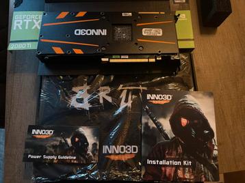 Rtx2080ti 11gb videokaart te koop aangeboden beschikbaar voor biedingen