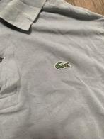Lacoste longsleeve polo grijs maat m, Kleding | Heren, Polo's, Ophalen of Verzenden, Zo goed als nieuw, Maat 48/50 (M), Grijs