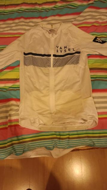 van rysel wit Large fietshemd beschikbaar voor biedingen