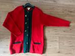 Vintage gebreid wollen vest L XL, Ophalen of Verzenden, Zo goed als nieuw, Maat 46/48 (XL) of groter
