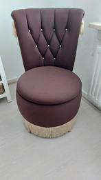 Vintage fauteuil (naaistoeltje), Huis en Inrichting, Fauteuils, Minder dan 75 cm, Minder dan 50 cm, Gebruikt, Vintage