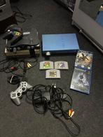 NES, N64 & PS2 set, Spelcomputers en Games, Spelcomputers | Sony PlayStation 2, Gebruikt, Blauw, Phat, Met games