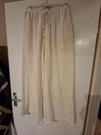 Indigo Ibiza broek mt. L met gastjes, Kleding | Dames, Indigo, Beige, Maat 42/44 (L), Nieuw