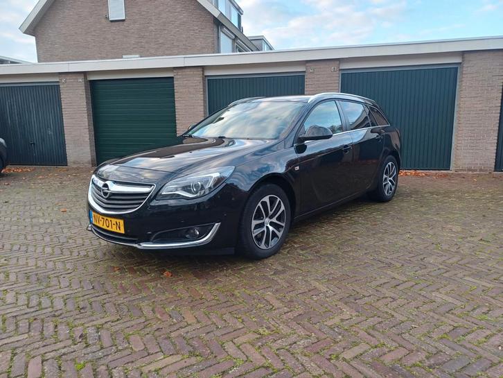 Opel Insignia 1.6 Turbo 170PK Sports Tourer 2017 Zwart, Auto's, Opel, Particulier, Insignia, Achteruitrijcamera, Airbags, Airconditioning