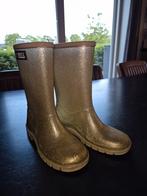 Regenlaarzen goud glitter braqeez maat 34, Meisje, Ophalen of Verzenden, Braqeez, Laarzen