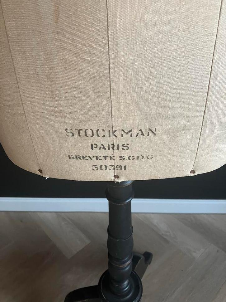 Vintage Stockman Paris Mannequin/antieke paspop., Antiek en Kunst, Antiek | Overige Antiek, Ophalen