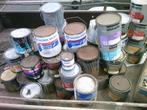+/-50 Grote Potten Verf 2.5L 5L SIGMA SIKKENS WIJZONOL REXO, Ophalen, Gebruikt