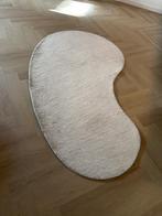Japandi organisch wit vloerkleed, Ophalen, Gebruikt, 100 tot 150 cm, Wit