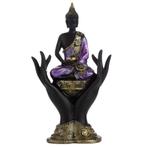 Nieuw Thaisse boeddha in handen, Verzenden, Nieuw