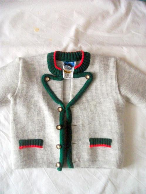 Tiroler jasje; origineel uit Oostenrijk; Baby maat ongeveer, Kinderen en Baby's, Kinderkleding | Maat 128, Nieuw, Jongen, Jas