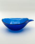 Cobalt Fish Bowl, Overige vormen, Glas, Schaal, Gebruikt