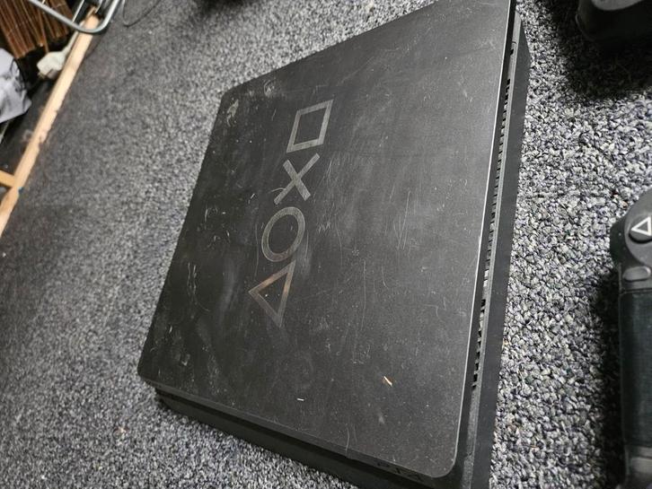 Playstation 4 Slim Days of Play 1 TB, Spelcomputers en Games, Spelcomputers | Sony PlayStation 4, Gebruikt, Slim, 1 TB, Met 1 controller