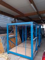Metalen stellingkast / magazijnstelling platen stelling, Ophalen