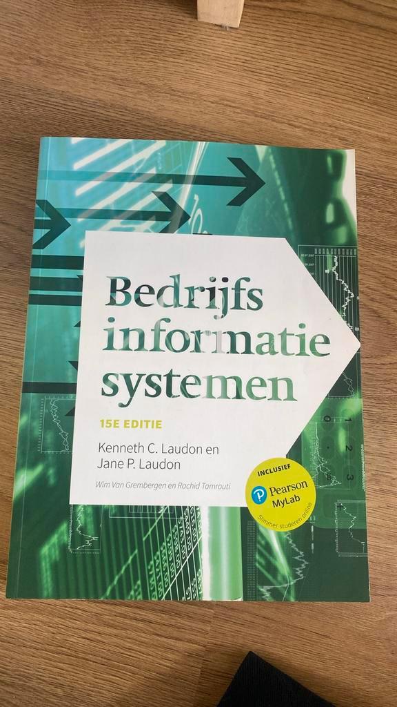 Kenneth C. Laudon - Bedrijfsinformatiesystemen, Boeken, Schoolboeken, Zo goed als nieuw, Nederlands, Overige niveaus, Ophalen of Verzenden