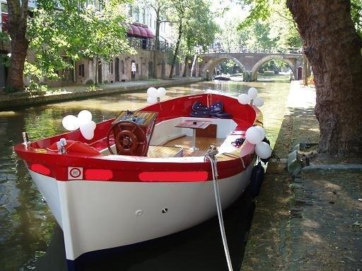 Harding open rondvaartboot CvO 36 pax, Watersport en Boten, Sloepen, Gebruikt, 30 tot 50 pk, 6 meter of meer, Binnenboordmotor