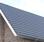 Bergamo Dakpannen - Zwart, Ophalen, 10 tot 15 m², Steen of Klei, Zwart