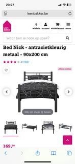 Stoer Eenpersoonsbed, Huis en Inrichting, Slaapkamer | Bedden, Ophalen, Gebruikt, 90 cm, Eenpersoons